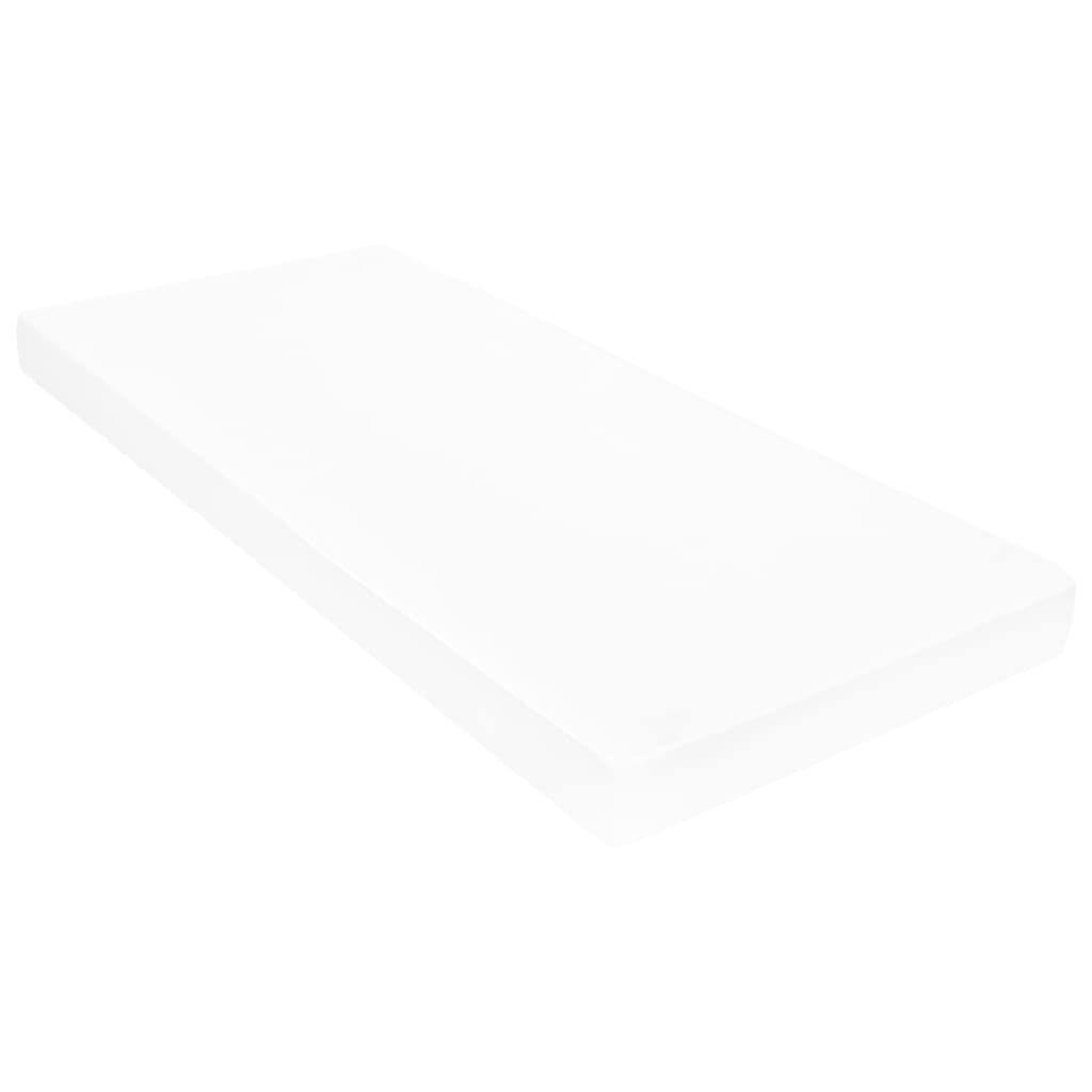 Dnevni ležaj na izvlačenje 2 x (90 x 200) cm bijeli od borovine