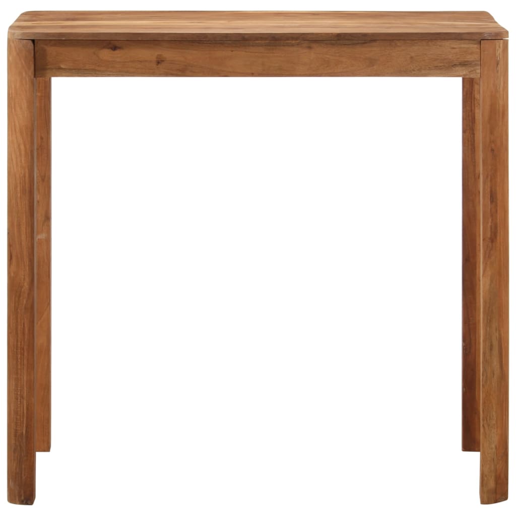 Barski stol od drva bagrema s premazom boje meda 110x55x106 cm