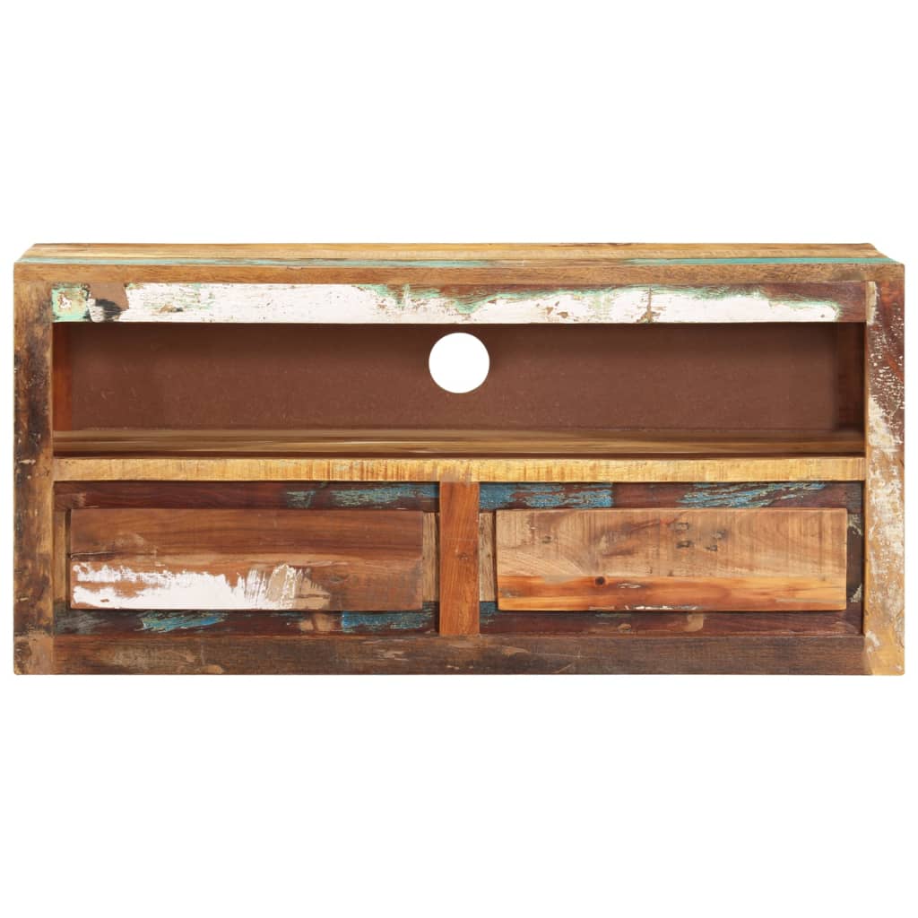 TV ormarić 88 x 30 x 40 cm od masivnog obnovljenog drva