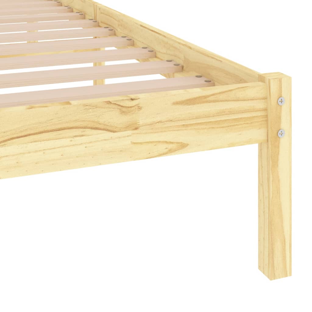 Okvir za krevet od masivne borovine 90 x 200 cm