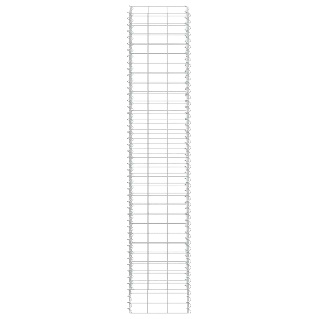 Gabionske povišene gredice 3 kom 30 x 30 x 150 cm željezne