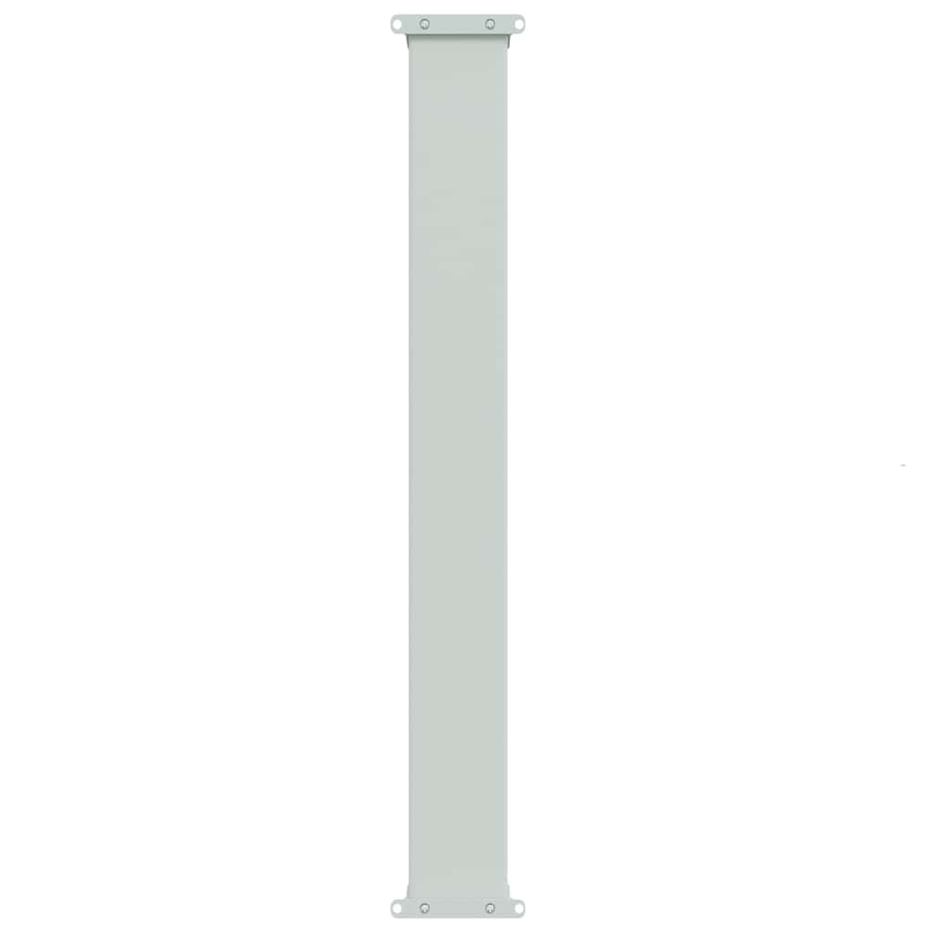 Uvlačiva bočna tenda za terasu 117 x 600 cm crna