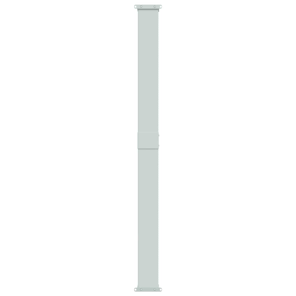 Uvlačiva bočna tenda za terasu 180 x 600 cm siva