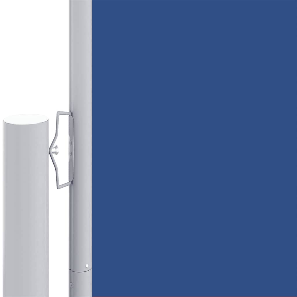 Uvlačiva bočna tenda plava 220 x 600 cm