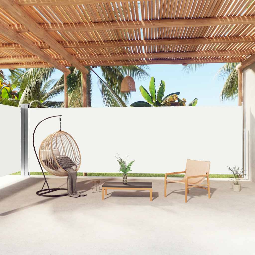 Uvlačiva bočna tenda krem 200 x 1000 cm