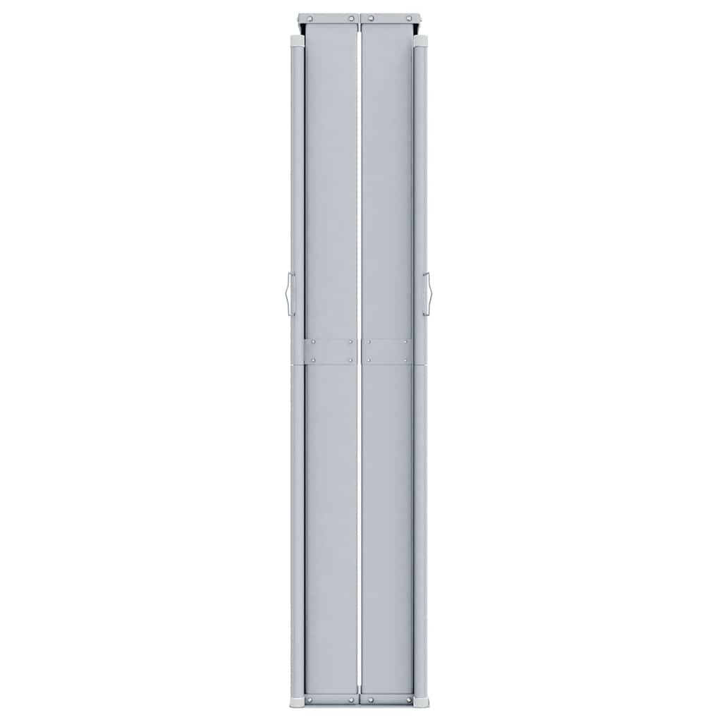 Uvlačiva bočna tenda crvena 200 x 1000 cm