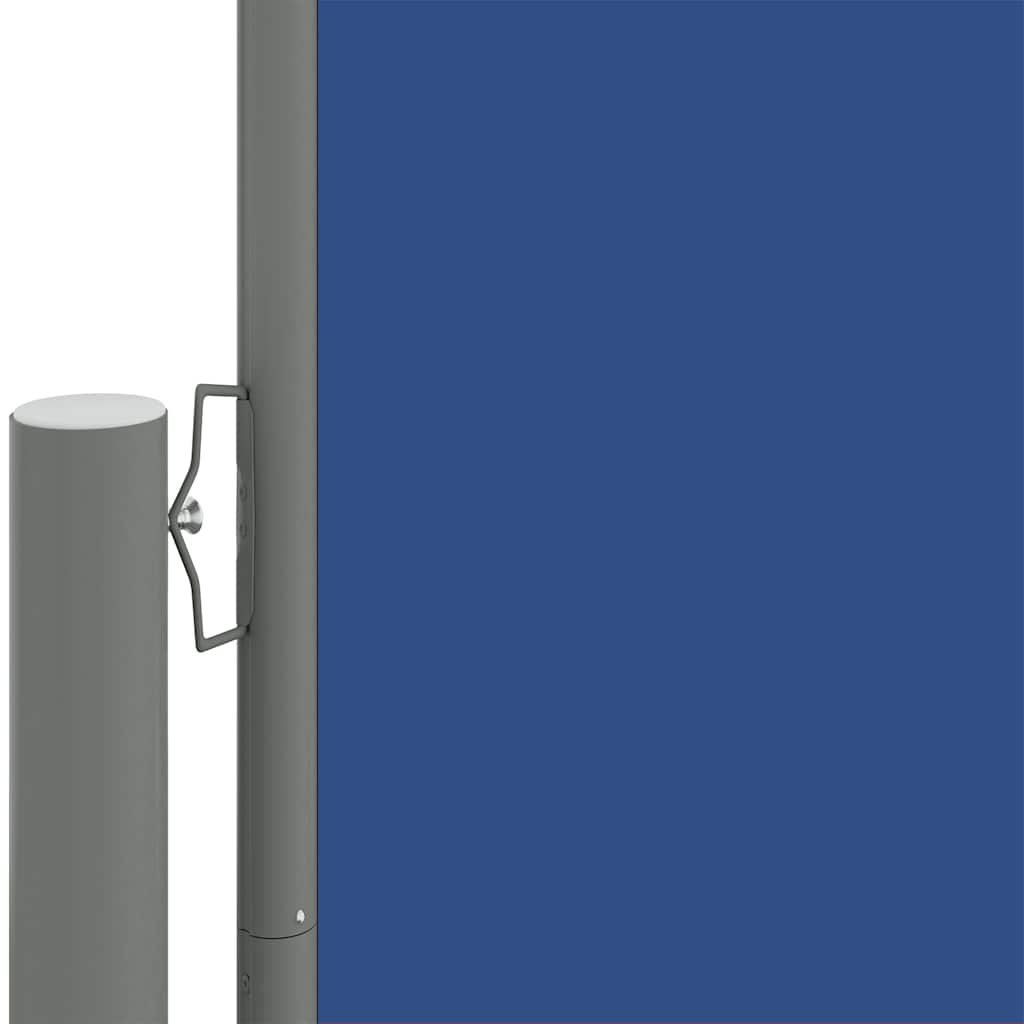 Uvlačiva bočna tenda plava 220 x 1000 cm