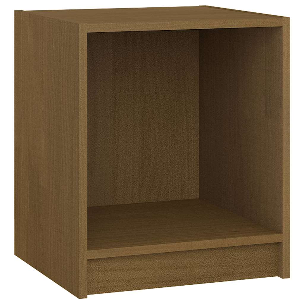 Noćni ormarići 2 kom boja meda 35,5x33,5x41,5 cm od borovine