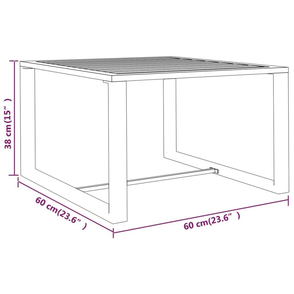 3-dijelni set vrtnih sofa s jastucima aluminijski antracit