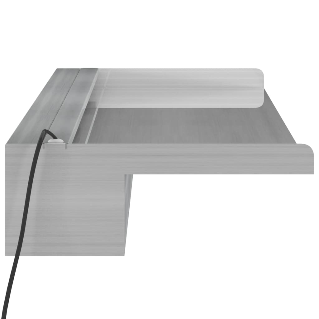 Prelijevajući vodopad RGB LED od nehrđajućeg čelika 90 cm