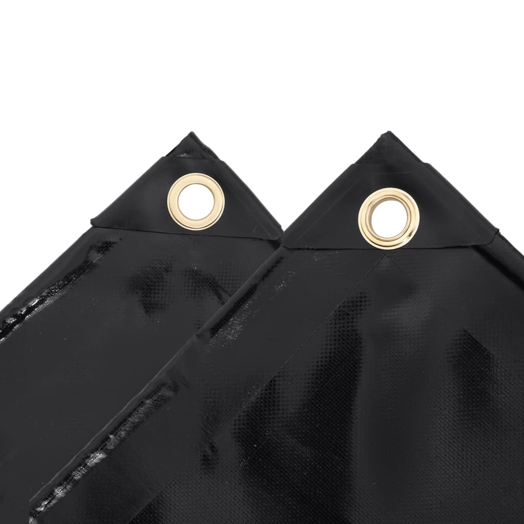 Cerada 650 g/m² 4 x 5 m crna