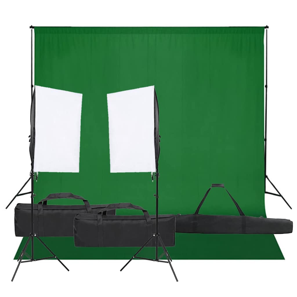 Oprema za fotografski studio sa setom svjetala i pozadinom