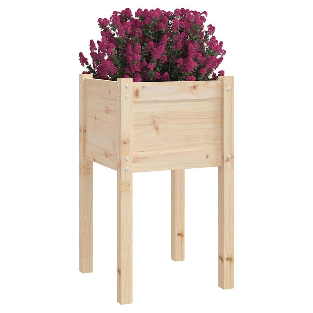 Vrtne sadilice 2 kom 40 x 40 x 70 cm od masivne borovine