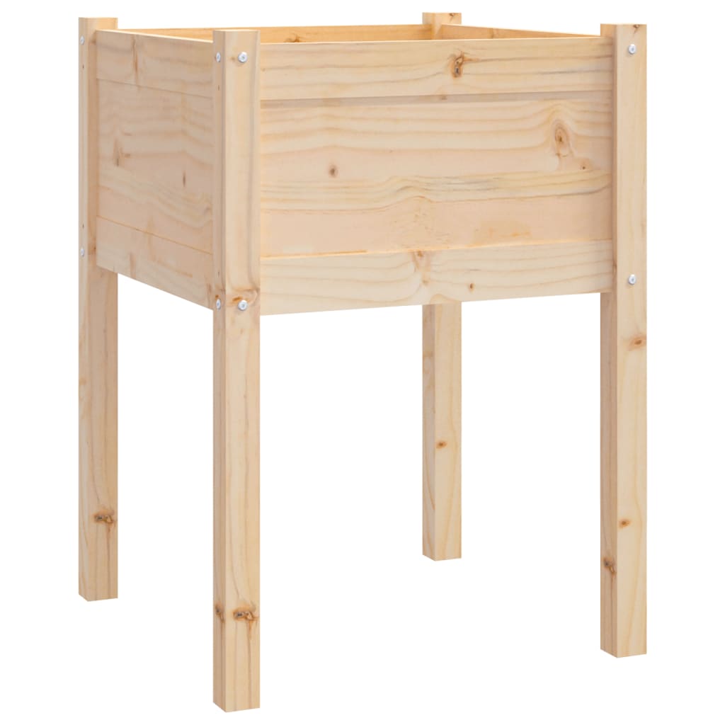 Vrtne sadilice 2 kom 50 x 50 x 70 cm od masivne borovine