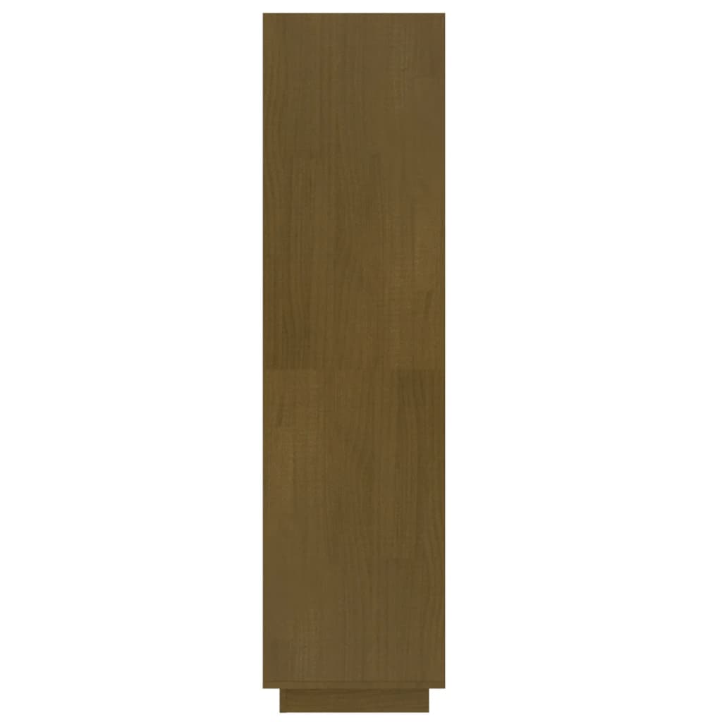 Ormarić za knjige / pregrada boja meda 40x35x135 cm od borovine