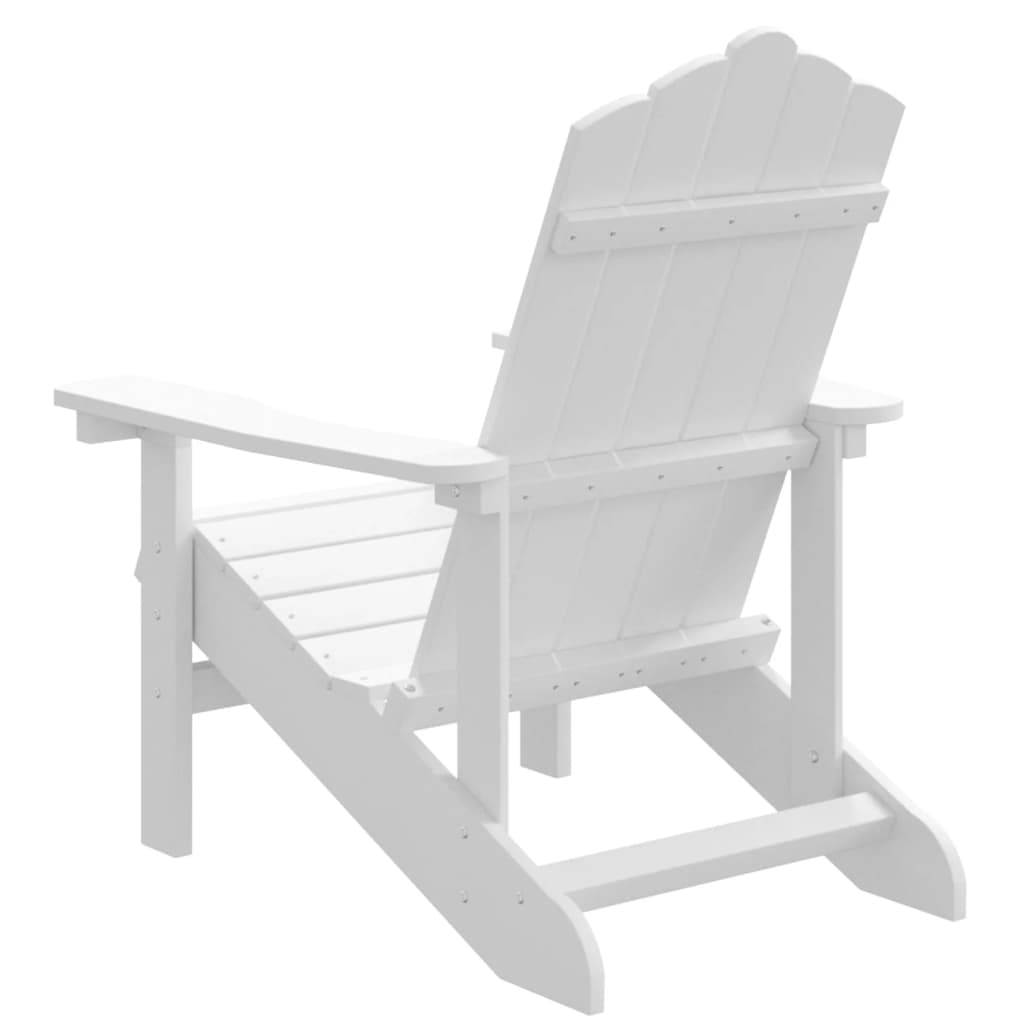 Vrtna stolica Adirondack HDPE bijela