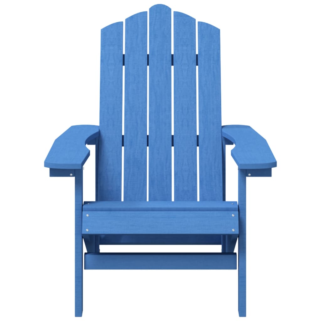 Vrtna stolica Adirondack HDPE plava boja vode