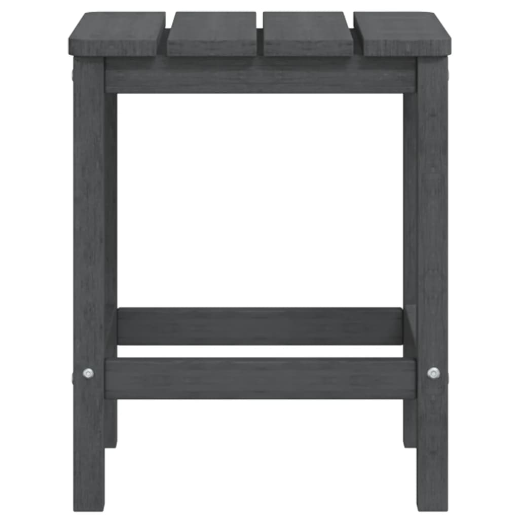 Vrtni stol Adirondack antracit 38 x 38 x 46 cm HDPE