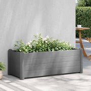 Povišena vrtna gredica PP siva boja kamena 100 x 43 x 35 cm
