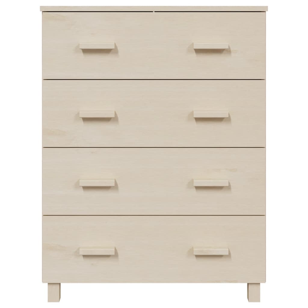 Komoda HAMAR boja meda 79 x 40 x 103,5 cm od masivne borovine