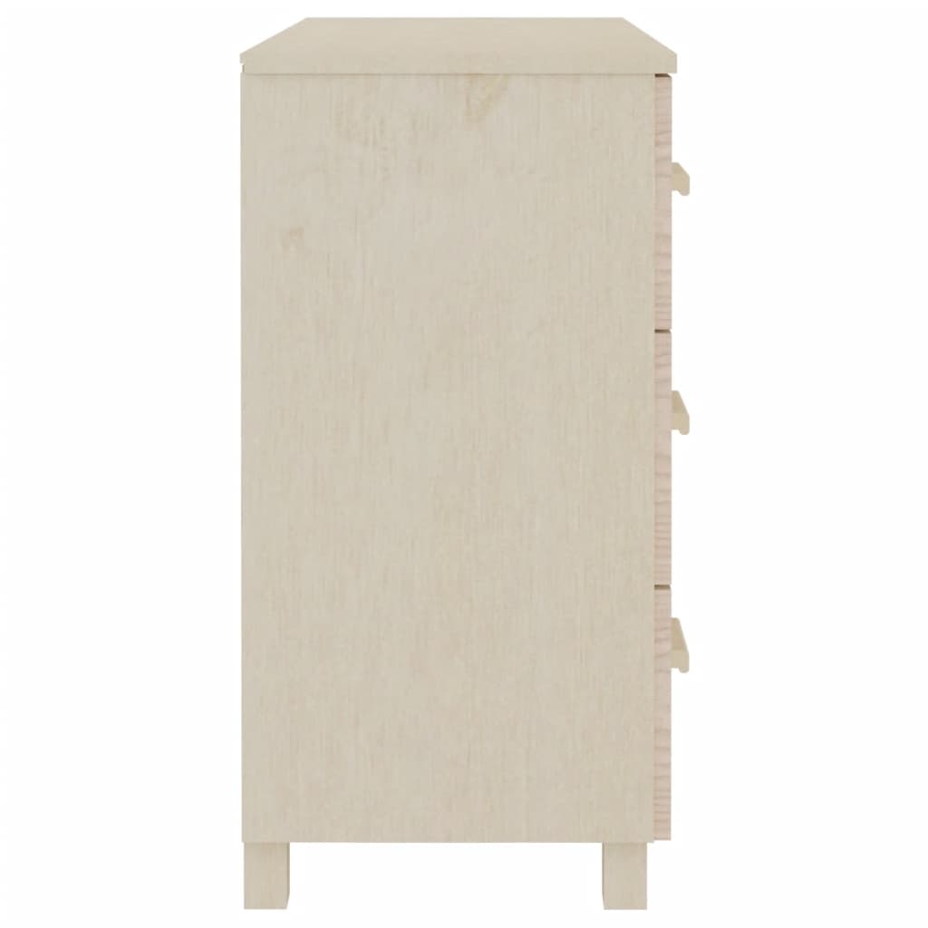 Komoda boja meda 90 x 40 x 80 cm od masivne borovine
