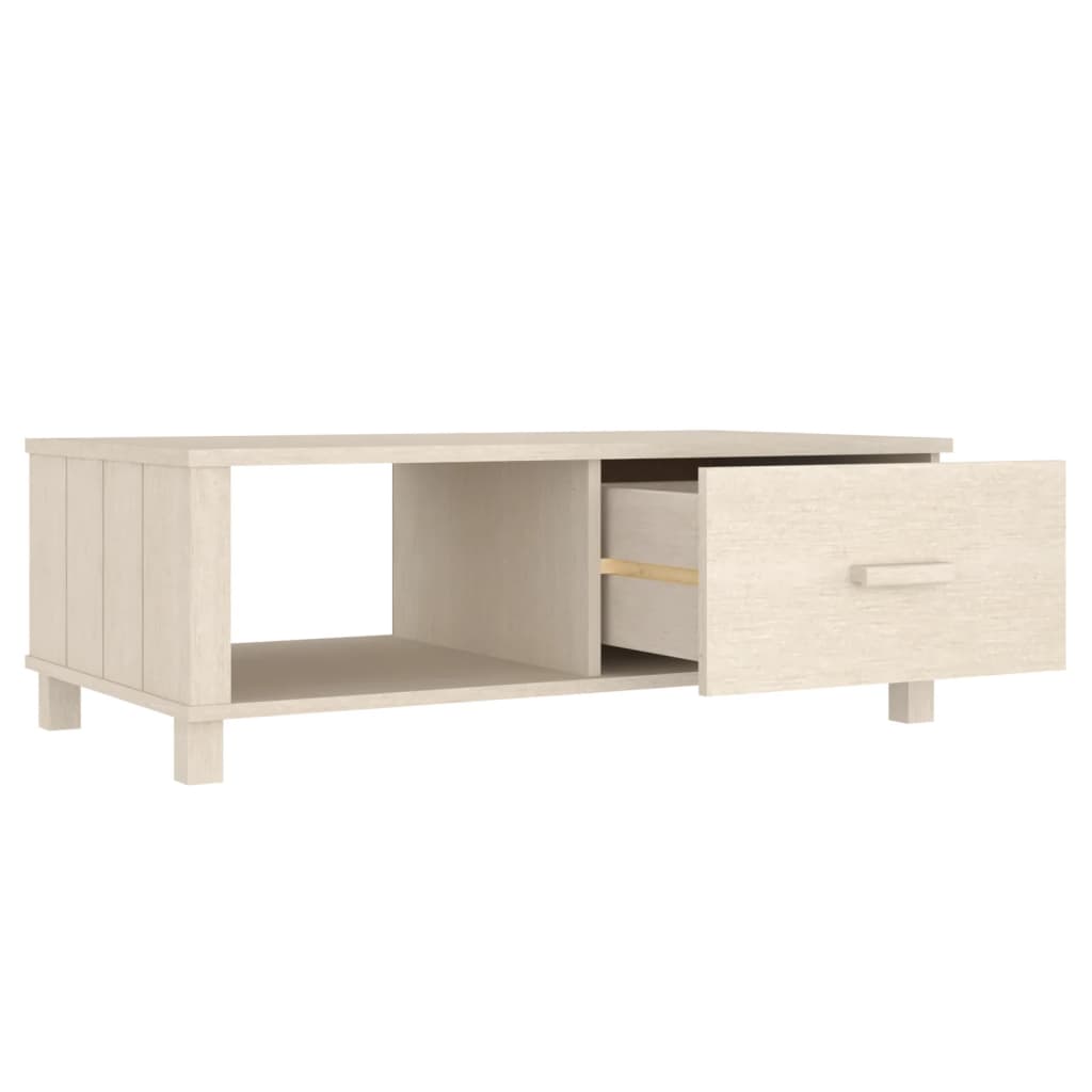 Stolić za kavu HAMAR boja meda 100x55x35 cm od masivne borovine