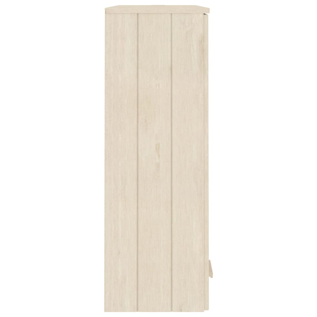 Gornji element za komodu HAMAR boja meda 85x35x100 cm borovina