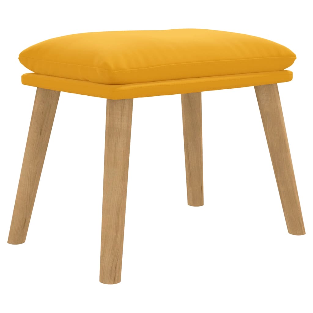 Tabure boja senfa 45x29,5x35 cm baršunasti