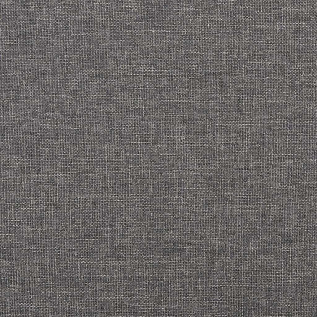 Tabure svjetlosivi 45x29,5x35 cm od tkanine i umjetne kože