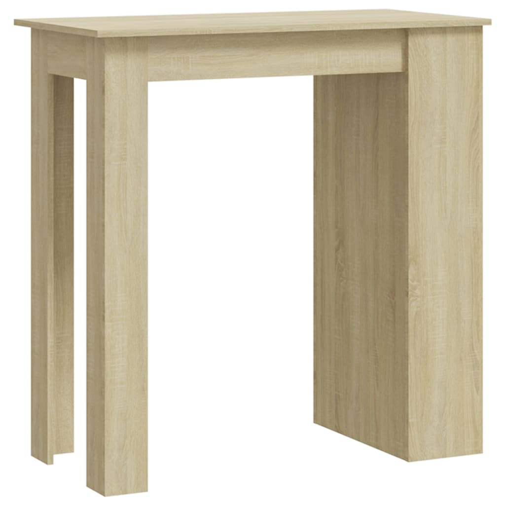 Barski stol sa stalkom boja hrasta 102 x 50 x 103,5 cm drvena