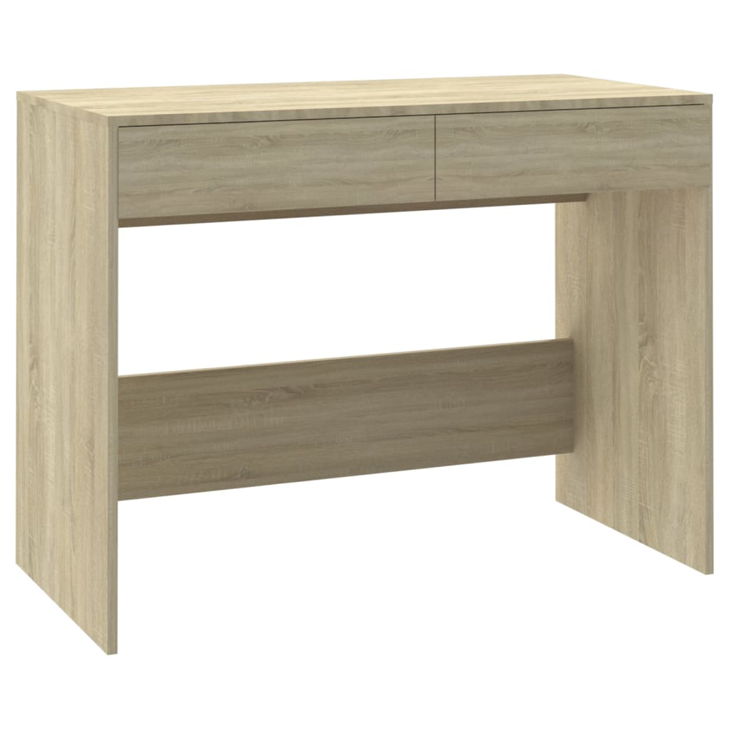 Radni stol boja hrasta sonome 101x50x76,5 cm konstruirano drvo