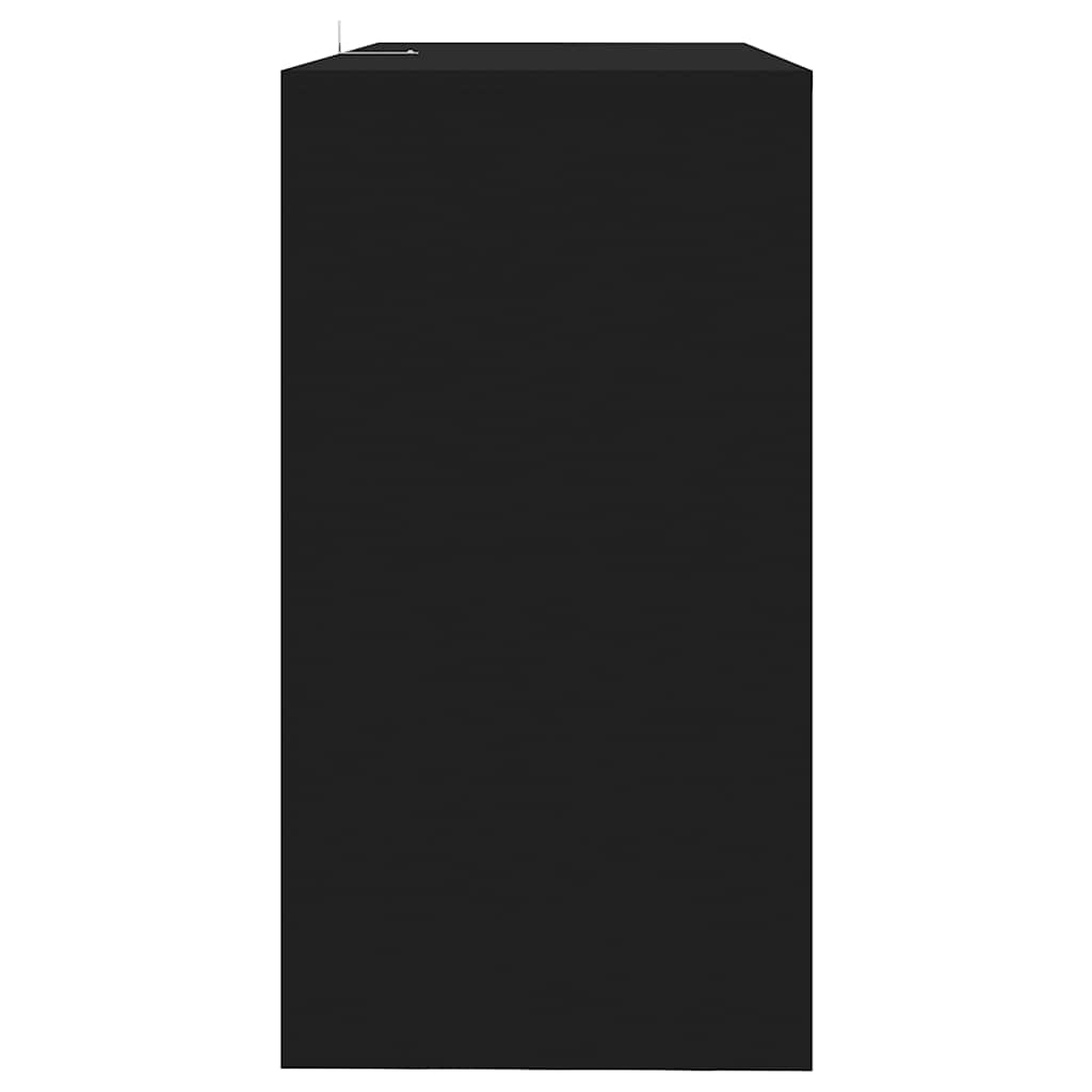 Konzolni stol crni 89 x 41 x 76,5 cm čelični
