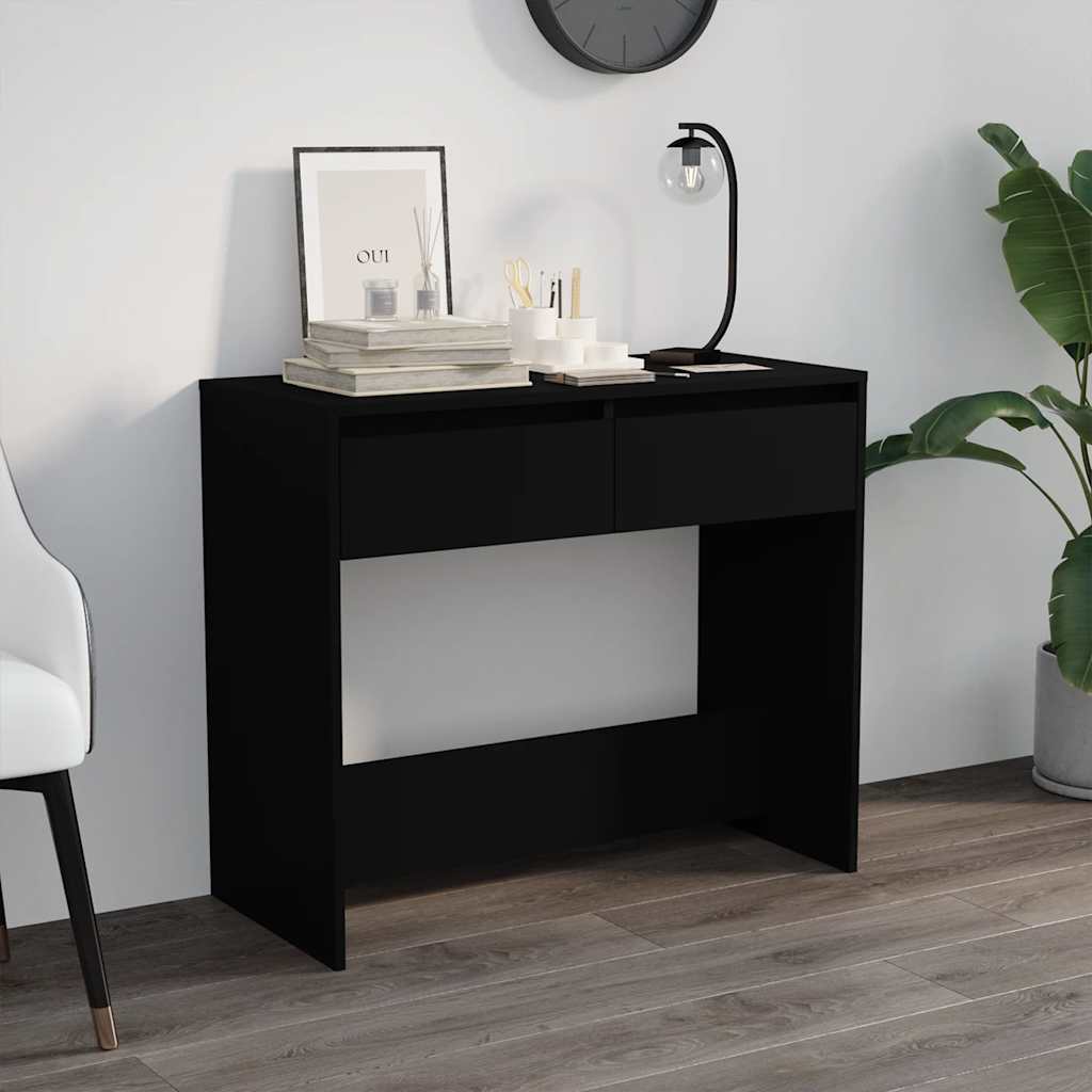 Konzolni stol crni 89 x 41 x 76,5 cm čelični