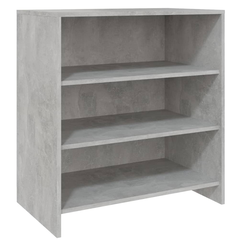 Komoda siva boja betona 70 x 40,5 x 75 cm od konstruiranog drva