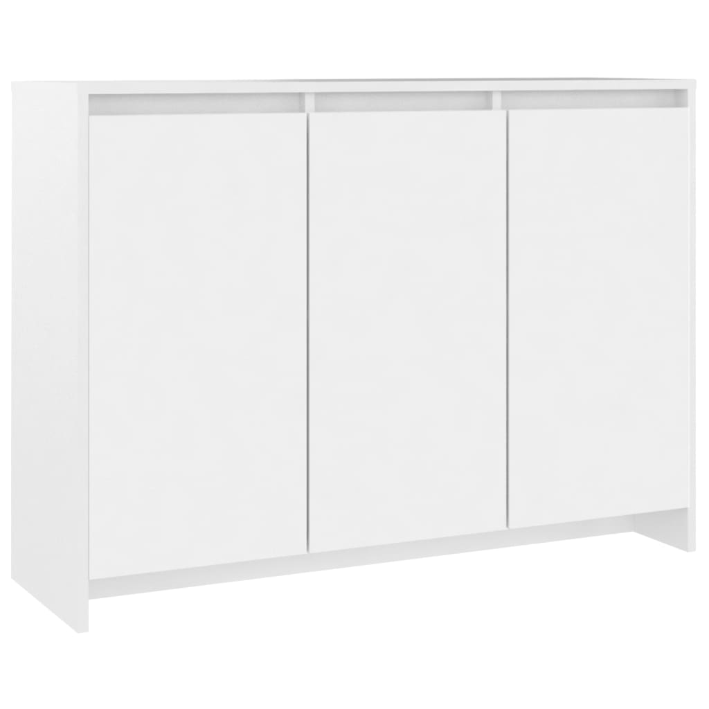 Komoda bijela 102 x 33 x 75 cm od konstruiranog drva