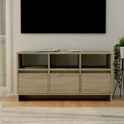 TV ormarić boja hrasta 102 x 37,5 x 52,5 cm konstruirano drvo Bež