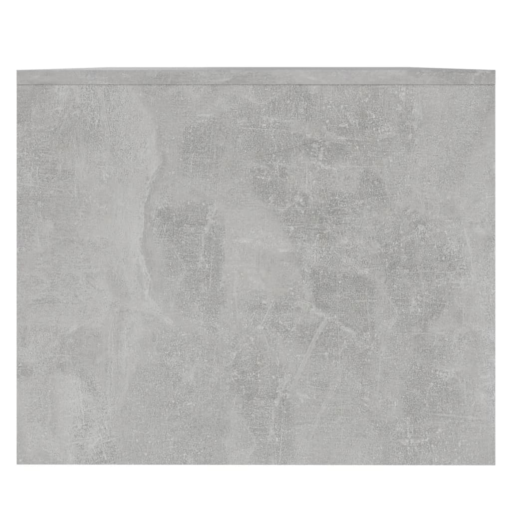 Stolić za kavu boja betona 90 x 50 x 41,5 cm konstruirano drvo