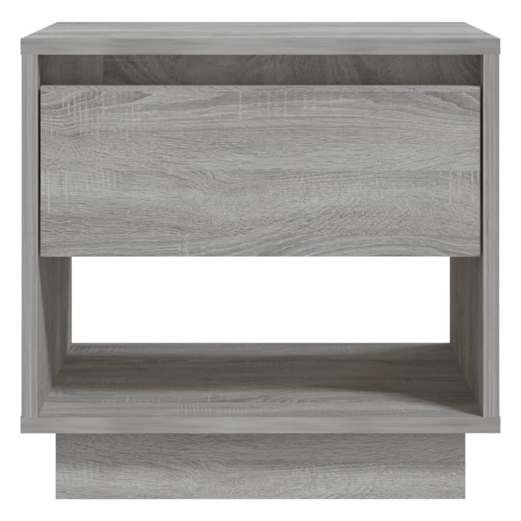 Noćni ormarići 2 kom boja hrasta 45x34x44 cm konstruirano drvo