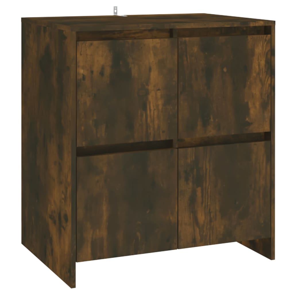 Komoda boja dimljenog hrasta 70x41x75 cm od konstruiranog drva