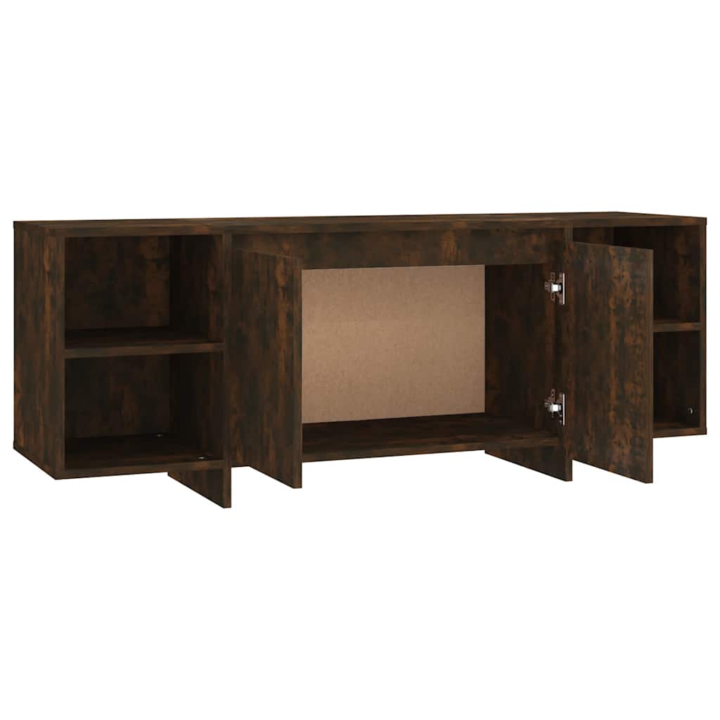 TV ormarić boja dimljenog hrasta 130 x 35 x 50 cm od iverice