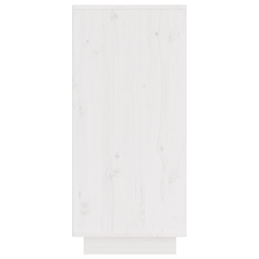 Komoda bijela 31,5 x 34 x 75 cm od masivne borovine