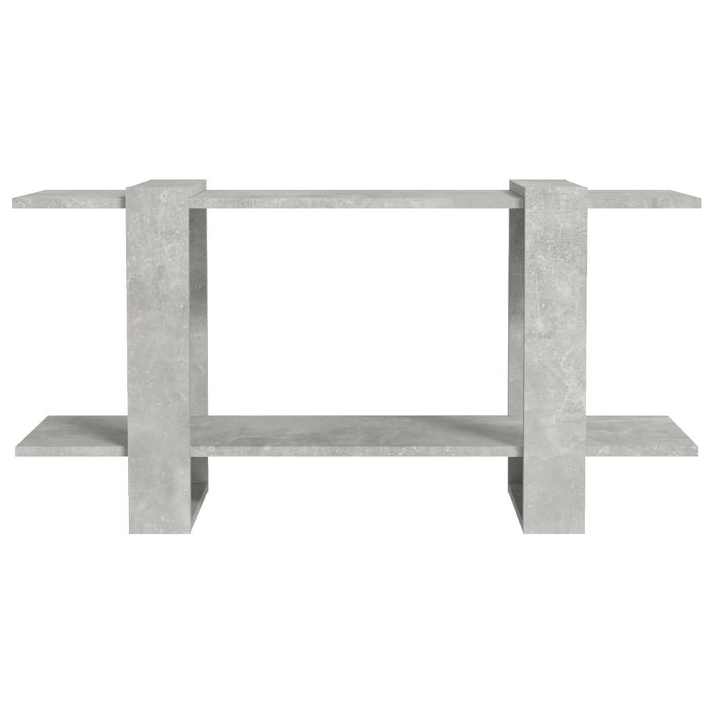 Ormarić za knjige boja betona 100x30x51 cm konstruirano drvo
