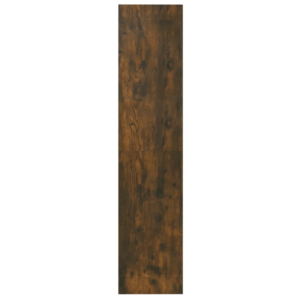 Ormarić za knjige / pregrada dimljeni hrast 60x30x135 cm drveni