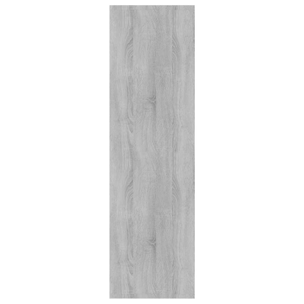 Ormarić za knjige / pregrada sivi hrast 80 x 30 x 103 cm drveni