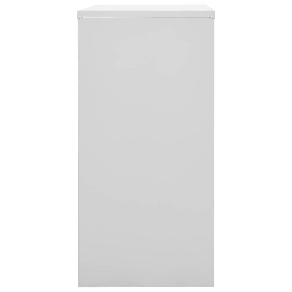 Ormarići s ključem 5 kom svjetlosivi/plavi 90x45x92,5 cm čelik