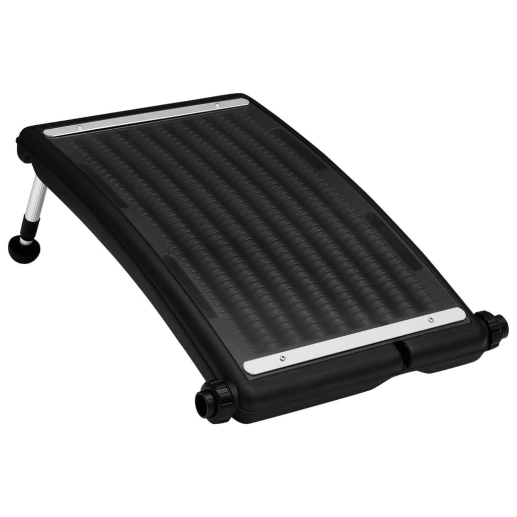 Zakrivljeni solarni paneli za grijanje bazena 2 kom 72,5x46 cm