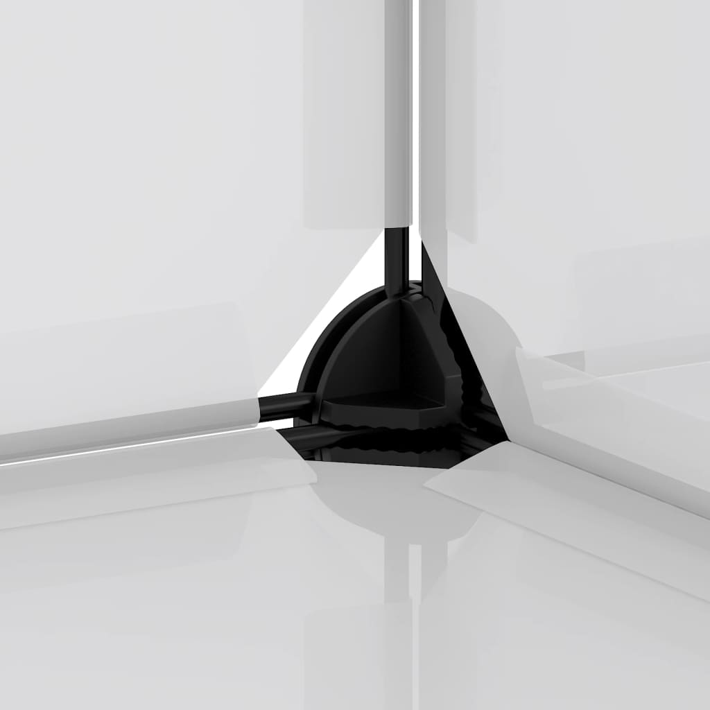 Stalak za cipele prozirni 84 x 32 x 88,5 cm PP