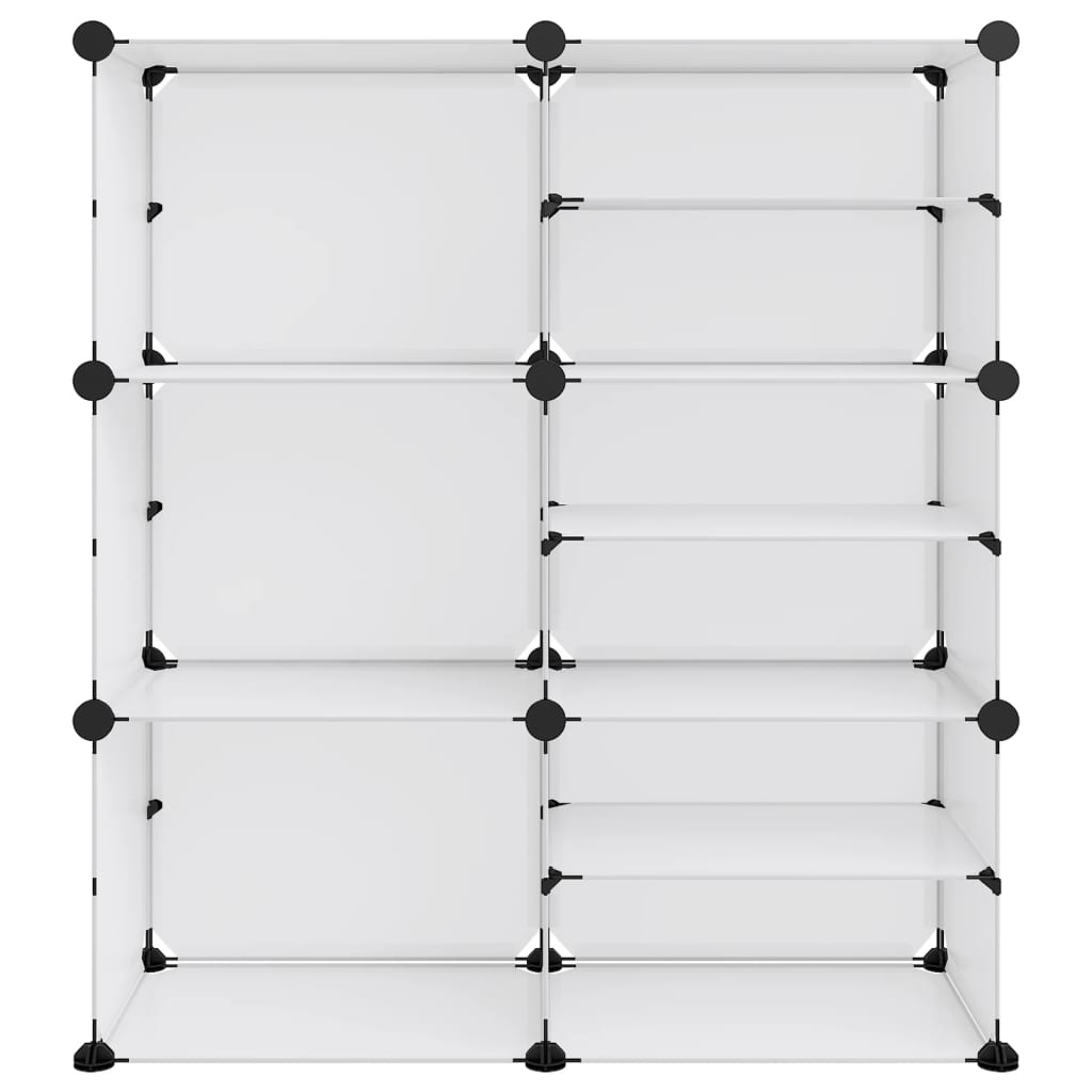 Stalak za cipele prozirni 84 x 31,5 x 93 cm PP