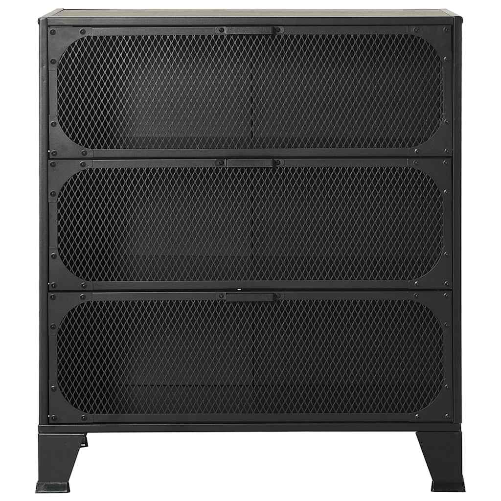 Ormarići za pohranu 2 kom sivi 72x36x82 cm od metala i MDF-a