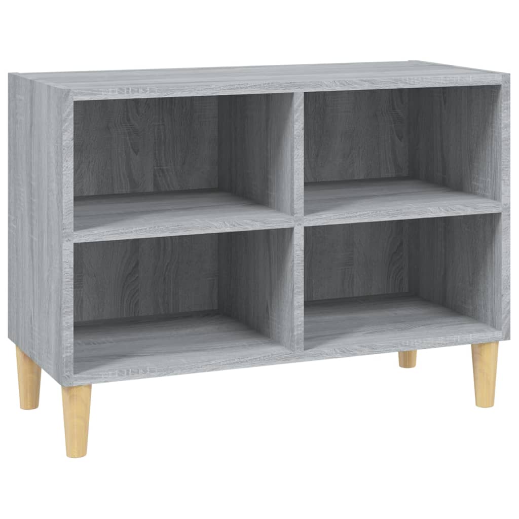 TV ormarić s nogama od drva boja hrasta sonome 69,5x30x50 cm